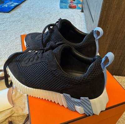 Hermes Bouncing Sneakers - Black - Women s Size 35 (US 5)
