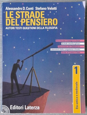 Die Straßen des Denkens 1 Philosophie Grafen Velotti Laterza Antike und Mittelalter