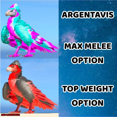 Argentavis Adult Pair - Argy - Top Melee | Top Weight - Ark Ascended PVE ASA