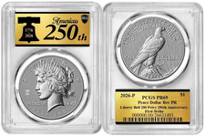 2026 P Peace Silver Dollar Reverse Pr Liberty Bell PCGS PR69 First Strike #948