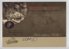 2005 Playoff Absolute Memorabilia Marks of Fame /150 Mike Schmidt #MF-14 HOF 0z8
