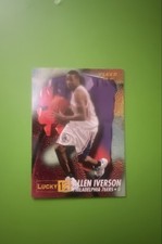 1996-97 Fleer - Prize Lucky 13 Allen Iverson #1 (RC)
