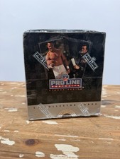 1991 NFL Pro Line Portraits Signet Series Football Factory Sealed Box