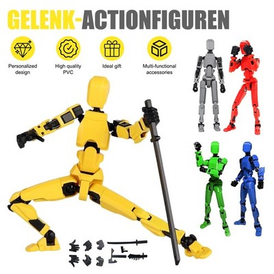 T13 Action Figur Titan 13 Action Figur Roboter Action Figur 3D Gedruckte Action