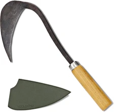 Original Homi Hand Hoe - Traditional Handmade Korean Garden Tool for Weeding Dig