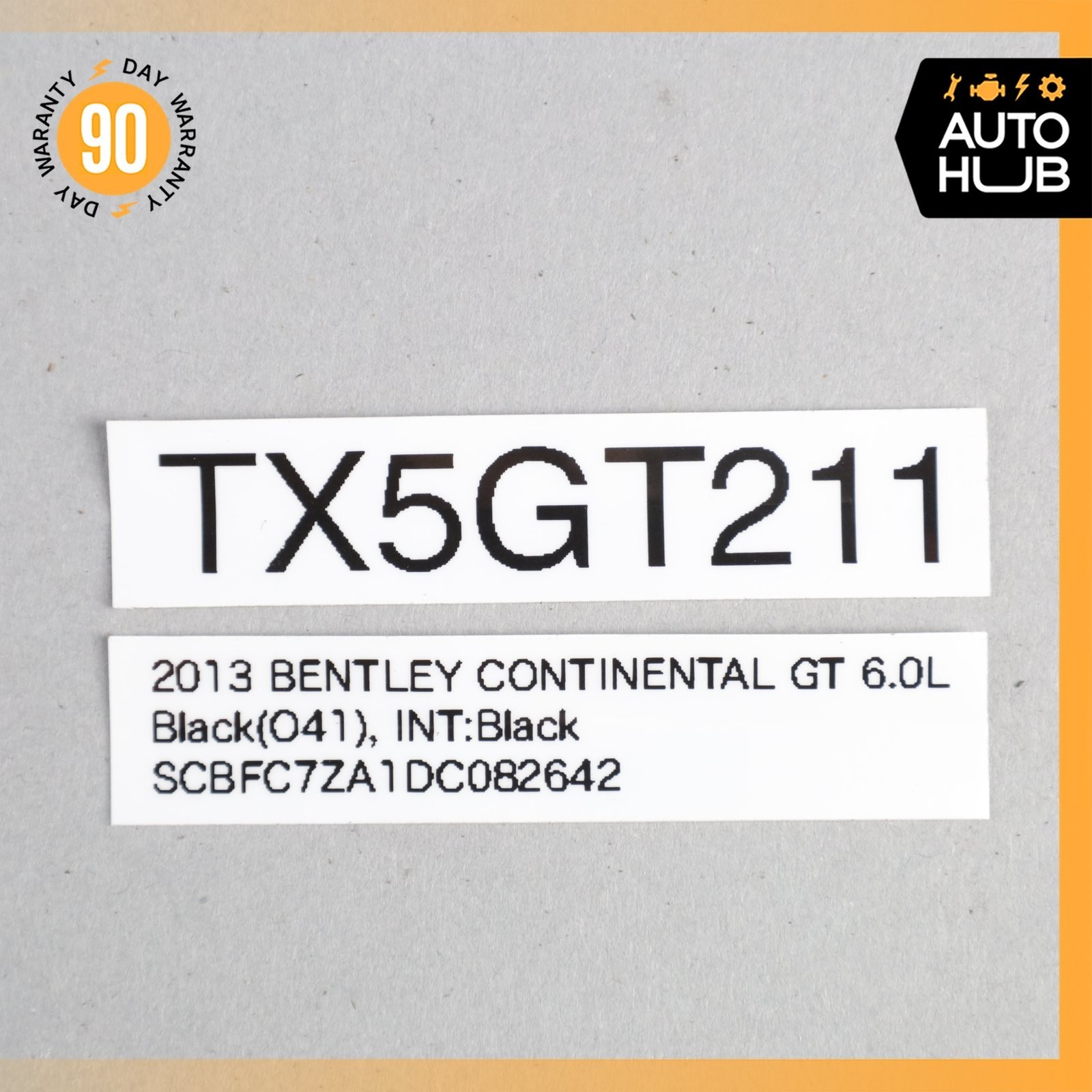 Bentley Continental GT Flying Spur 6.0L Transmission Oil Cooler Radiator OEM 30k