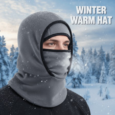 Polar Fleece Outdoor Warm Hat Scarf Cycling Mask Winter Sports Skiing Headgear