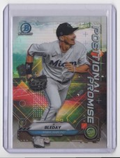 2021 Bowman Chrome Positional Promise JJ Bleday Miami Marlins #POS-18