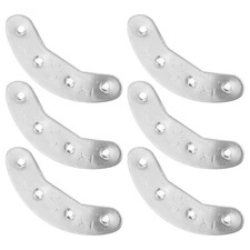 3 Pairs Heel Plate Savers Metal Shoes Protector Repair Inserts Sole