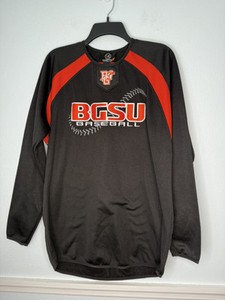 X Grain Bowling Green Baseball Long Sleeve Pullover Team Issue #22 Mens Medium
