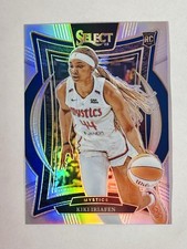 WNBA 2025 Panini Select Kiki Iriafen RC ~Silver Prizm~ #91 Mystics
