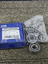  QTY 4 XiKe Flanged Ball Bearing ID 5/8" x OD 1-3/8 x WIDTH 1/2" x 7/16"