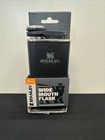 Stanley The Easy Fill Wide Mouth Flask Matte Black 8oz Classic Series Damaged