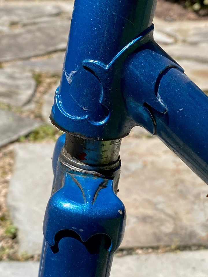 Cuadro/horquilla Mid-70s Motobecane Grand Jubile, 57 x 55,5 cm, Reynolds 531, Francia Foto 3 de 4