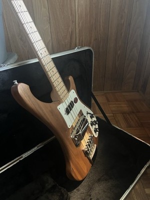 Walnut Rickenbacker Bass Model 4003 with Case USA Made Electric