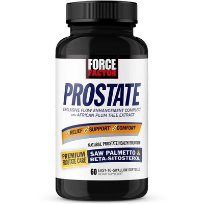 Force Factor Prostate Saw Palmetto and Beta Sitosterol Supplement for Men, Pr...