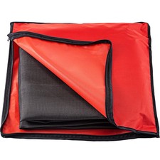 8 x 10 Ft Welding Blanket Black Fiberglass Blanket Portable Fiberglass Fire