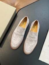 Brunello Cucinelli Men's New Slip-On Loafers