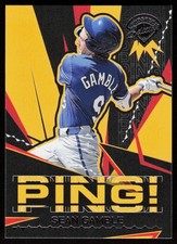 2025 Panini Prospect Edition Sean Gamble Ping! #25 Kansas City Royals