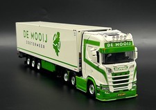 Scania S highline 6x2 reefer trailer "De Mooij" WSI truck models 1:50 scale