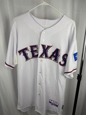 Ben Snyder Signed Texas Rangers Home Jersey #63 MLB Authenticated Majestic 46