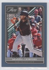 2022 Panini Three and Two Full Count 6/32 Brandon Crawford #99 1u6