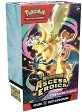 Pokémon Ascesa Eroica bundle 6 bustine ita🇮🇹 sealed in preordine
