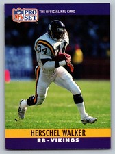 1990 Pro Set #197 Herschel Walker