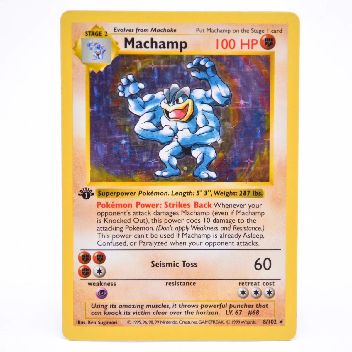 25+ First Edition Pokémon Machamp Individual Cards for sale