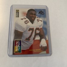 1995 Upper Deck Collector's Choice - Warren Sapp #12 (RC)