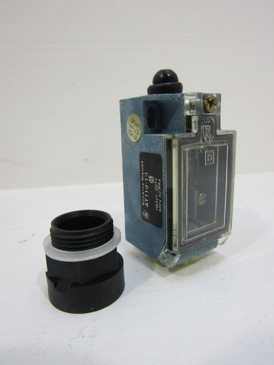 NEW Klockner Moeller AT11d-1-i Miniature Limit Switch 6/4 Amp Parallel Contacts