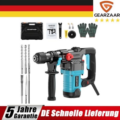 1500W Schlagbohrmaschine 3 IN 1 220 V Bohrer Akkuschrauber SDS-plus Bohrhammer