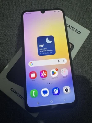 Samsung Galaxy A25 5G Noir Android Smartphone Téléphone portable - Photo 1/2