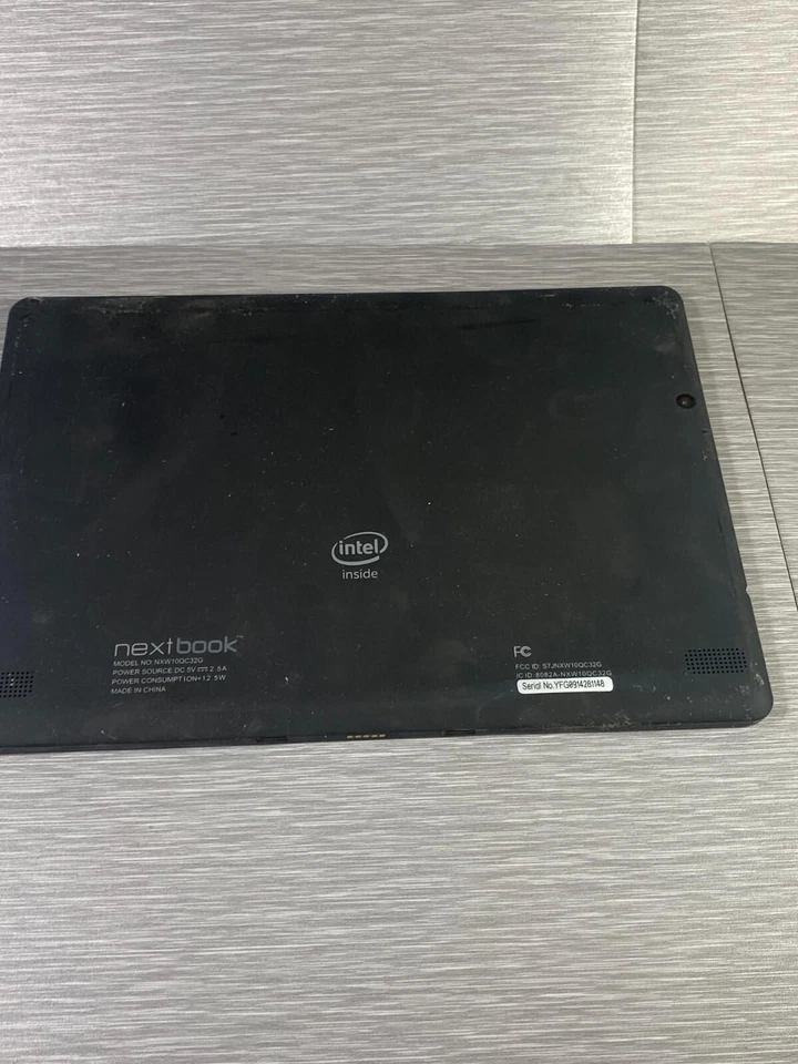 Nextbook NXW10QC32G Black 10.1" Touchscreen Front Camera Wi-Fi Tablet *READ* - Image 2 of 3