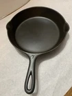 Vintage Refurbished Griswold Large Block Logo Smooth Bottom #7 Cast Iron Skillet