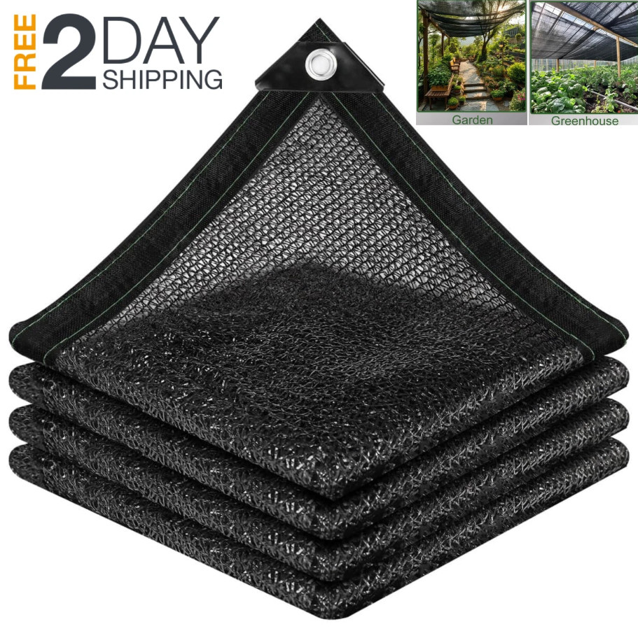Tela De Sombra 10x20 Pies Para El Sol Patio Jardín Exterior Invernadero En Oferta