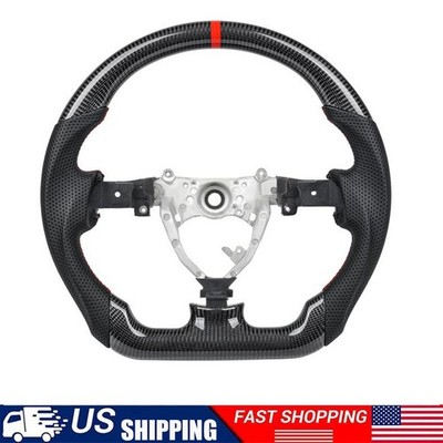 For Toyota FJ Cruiser 07-14 Real Carbon Fiber Perforated Leather Steering Wheel