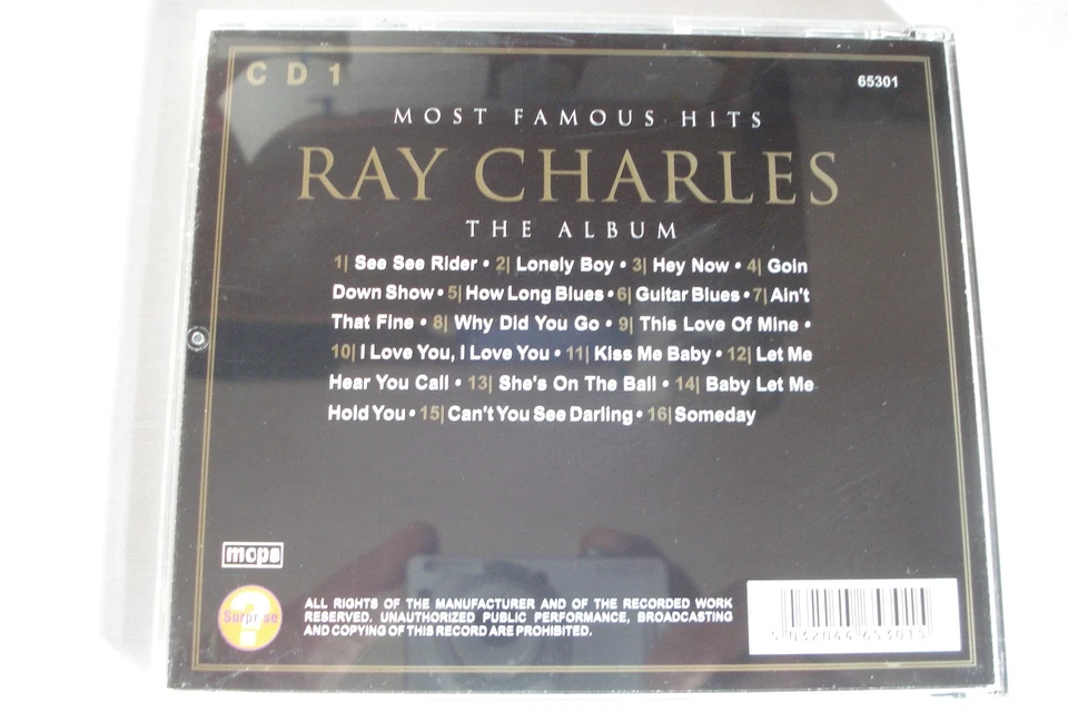 RAY CHARLES  MOST FAMOUS HITS THE ALBUM GREATEST HITS B.B.KING COUNT BASIE - Bild 2 von 4