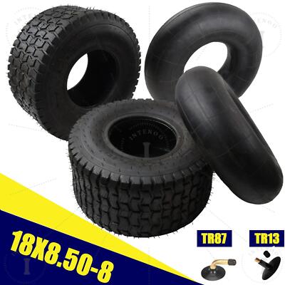 Schlauch Für Rasentraktor 20x8.00-8 - Oregon Ersatzschlauch Mit Geradem Ventil TR13