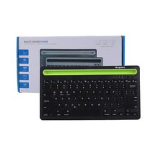 Alcopaca New Plastic Wireless Bluetooth Keyboard With Stand RK908 For iOS iPad