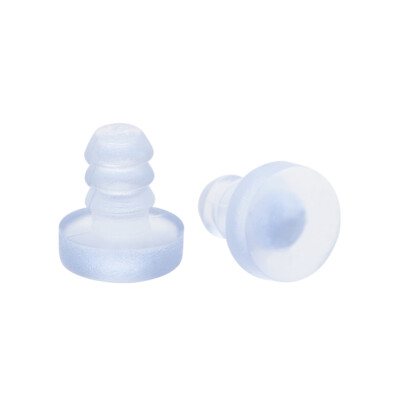 Silicone Soft Stem Bumpers 5mm Thread Diameter for Glass Table Cabinet 20Pcs