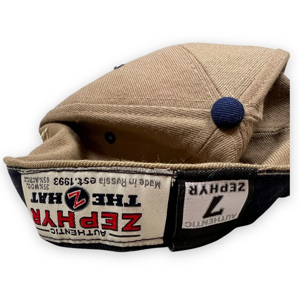 Notre Dame IRISH Hat Fitted Adult 7 Cap NCAA Logo ND Shamrock Zephyr Embroidered - Image 4 of 4