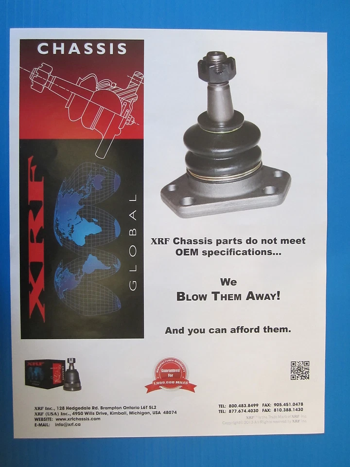 XRF braço ocioso Pitman braço KIT DE DIREÇÃO H2 Silverado 2500 3500HD GARANTIA VITALÍCIA - Imagem 3 de 3