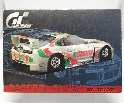 023 Toyota Castrol Supra GT Gran Turismo 1997 SONY Hint Card