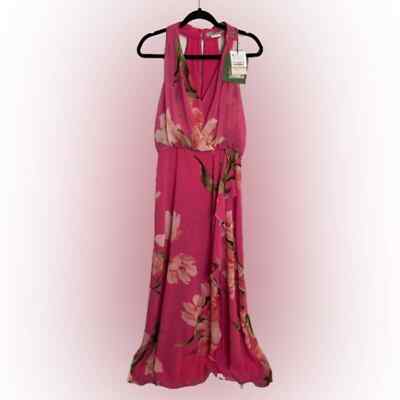 MARELLA Egisto Dress In Pink Print size 8 NWT