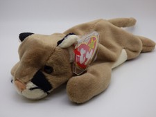 Ty Beanie Babies - Canyon the Cougar - (1998, Retired)
