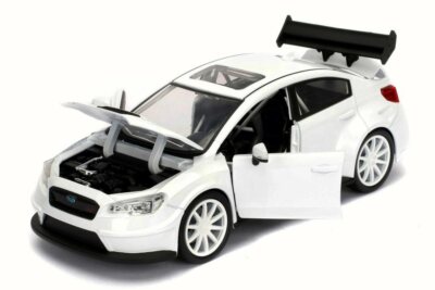 SUBARU ディズニーモータース ミニカー 6個セット MR. LITTLE NOBODY SUBARU WRX STI FAST & FURIOUS F8 1/24 DIECAST