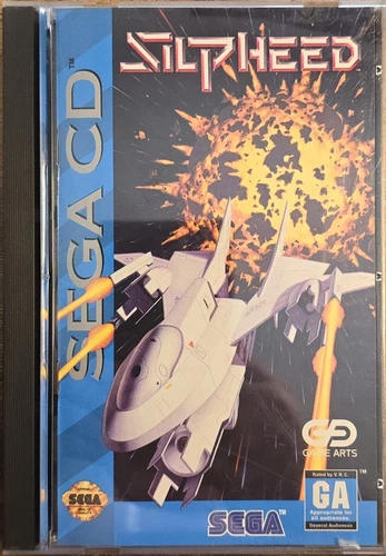 Silpheed (Sega CD, 1993) Authentic & Complete with Registration Card!