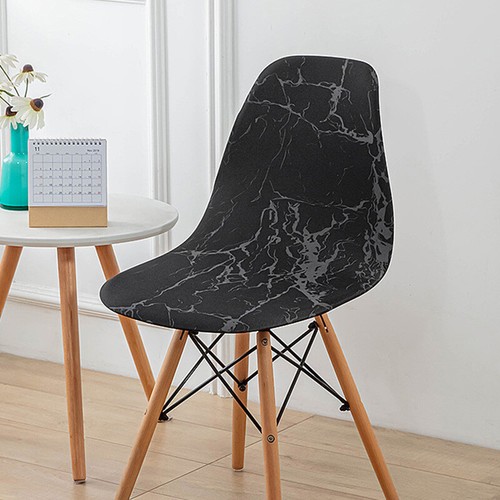 Dining Chair Cover Stretch Seat Nordic Shell Chair Cover Printed Stretch Wedding - Picture 53 of 57