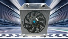 Alu Radiatorfan For 1939 1940 1941 39 Ford Mercury Flat Head Deluxe Standard V8